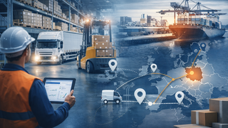 Team in einem kleinen und mittleren Unternehmen (KMU) analysiert Produktionsprozesse und Arbeitsabläufe zur Effizienzsteigerung